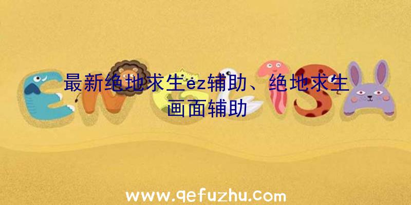 最新绝地求生ez辅助、绝地求生画面辅助