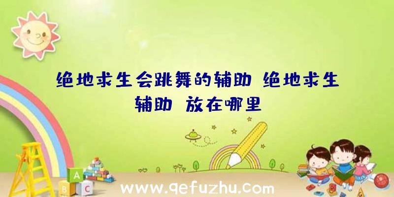 绝地求生会跳舞的辅助、绝地求生辅助