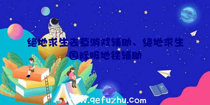 绝地求生去草游戏辅助、绝地求生国际服地铁辅助
