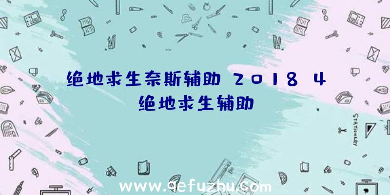 绝地求生奈斯辅助、2018.4绝地求生辅助