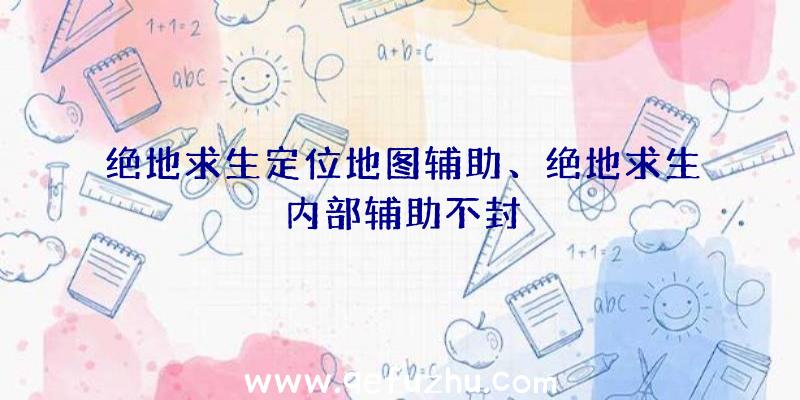 绝地求生定位地图辅助、绝地求生内部辅助不封