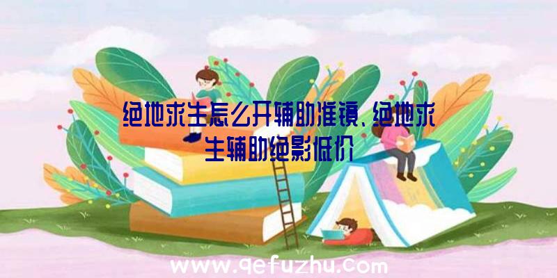 绝地求生怎么开辅助准镜、绝地求生辅助绝影低价