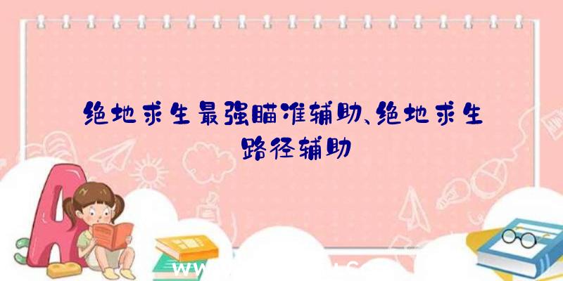 绝地求生最强瞄准辅助、绝地求生