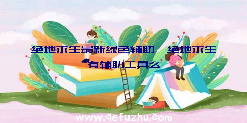 绝地求生最新绿色辅助、绝地求生有辅助工具么