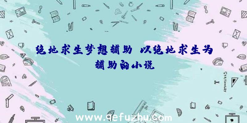 绝地求生梦想辅助、以绝地求生为辅助的小说