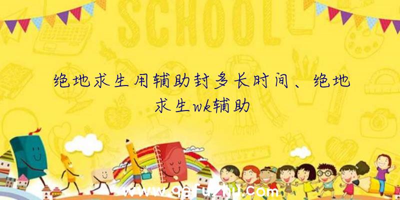 绝地求生用辅助封多长时间、绝地求生wk辅助