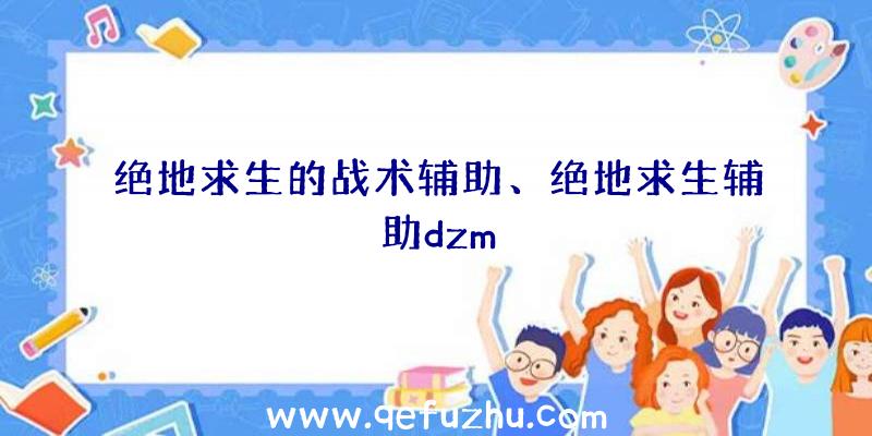 绝地求生的战术辅助、绝地求生辅助dzm