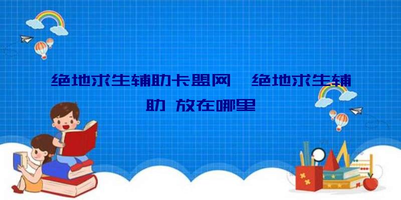 绝地求生辅助卡盟网、绝地求生辅助