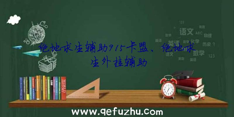 绝地求生辅助915卡盟、绝地求生外挂辅助