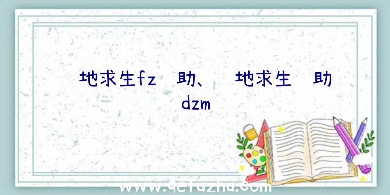 绝地求生fz辅助、绝地求生辅助dzm