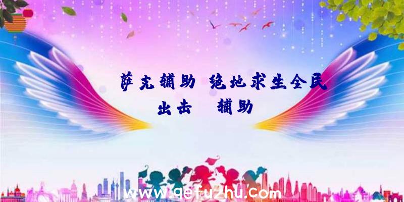 pubg萨克辅助、绝地求生全民出击pc辅助