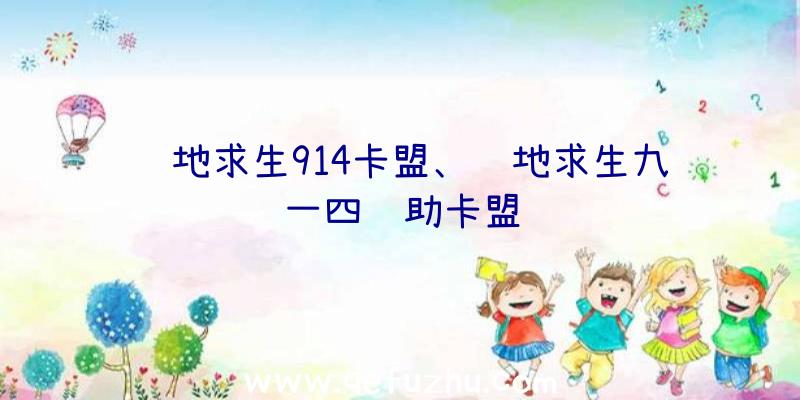 绝地求生914卡盟、绝地求生九一四辅助卡盟